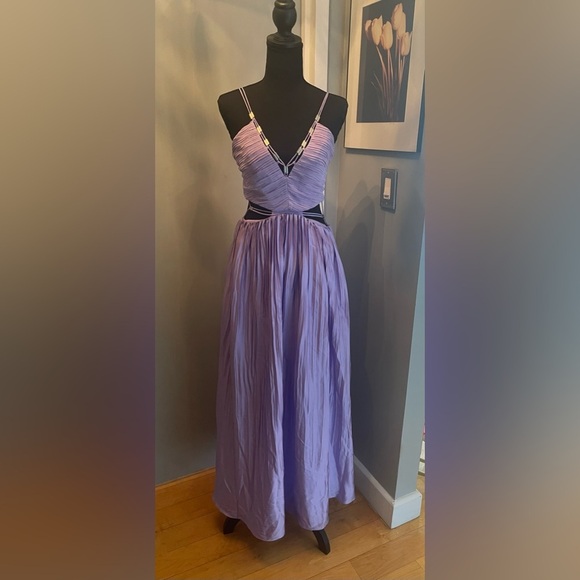 - Jonathan Simkhai Marli lavender dress - size 4 - Picture 8 of 15